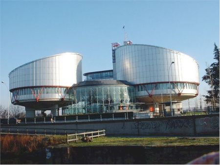 La sede del tribunal Europeo de Derechos Humanos en Estrasburgo